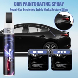 Jet Black Pearl(41W) Touch up Paint Compatible with Mazda, Premium Car Scratch Remover for Deep Scratches, Car Paint Pen Scratch Repair Two-In-One Touch Up Paint