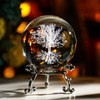 H&D HYALINE & DORA 60mm Tree of Life Crystal Ball