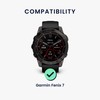 kwmobile Protective Ring Compatible with Garmin Fenix 7 Fitness Tracker