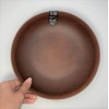 Woody 4512951117004 Deep Plate, Large, Light Brown