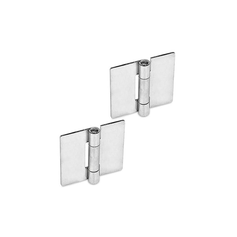Ganter Normelemente Stainless Steel Sheet Hinges - GN 136-NI-30-30-A |