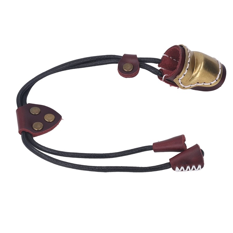 Archery Leather Finger Guard Comfortable Regulating Ergonomic Simple Use Archery