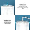 1 x Round Shower Head, Rain Shower Head Made of