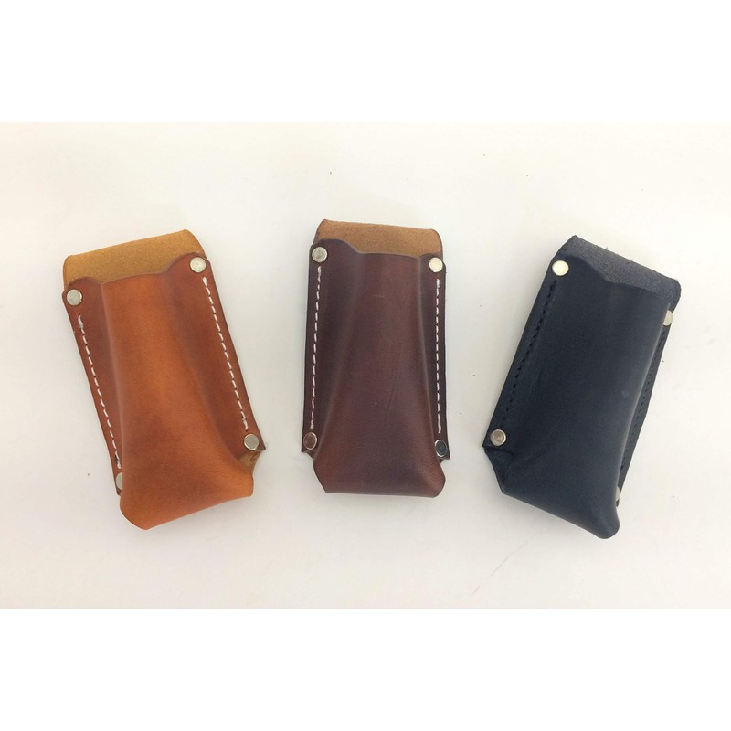 Leather Flashlight Holster for Nebo Slyde, Slyde King, and other