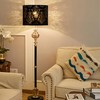 GO&SO Drum Black Lamp Shades 13 Inches - Industrial Laser
