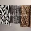 blunique Luxury Faux Fur Heated Blanket Electric Throw - Zebra