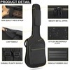 LETSROCK Bass Guitar Case, Bass Guitar Gig Bag 0.38 Inch