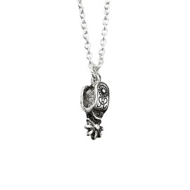 Tack Shack of Ocala Sterling Silver Horse Themed Equestrian Necklace in Box and Gift Bag (Western Spur)