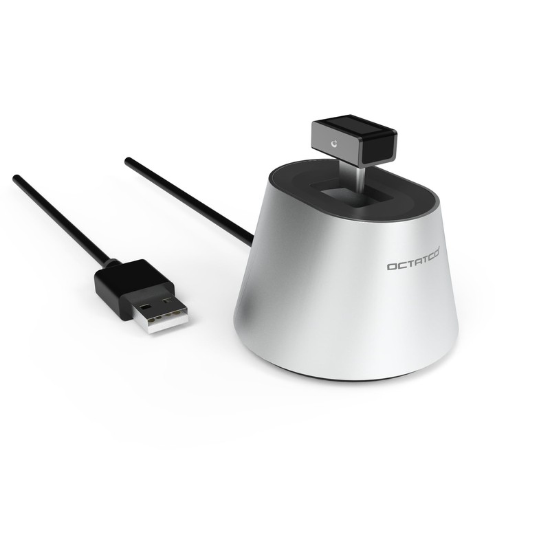 OCTATCO EzFinger C Desktop Cradle Set – Fingerprint FIDO2 Security