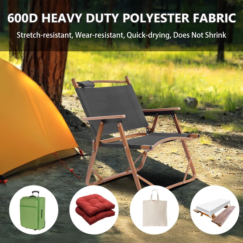 Waterproof Canvas Fabric by The Yard 58inch 600D Upholstery Material