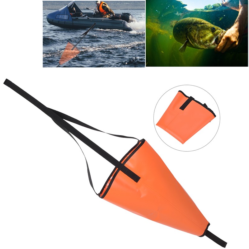 PVC Drift Sock Sea Anchor Traction Rope Buoy Floating Ball