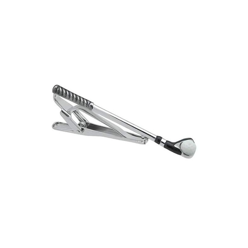 SWANK Golf Club Driver & Ball Tie Clip, Tie Clip,