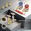 AURELIO TECH UPGRATED Version 4 Way A/C Manifold Gauge Set