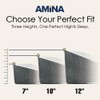 AMiNA Bed Wedge Pillow - for Sleeping, Gerd, Acid Reflux,