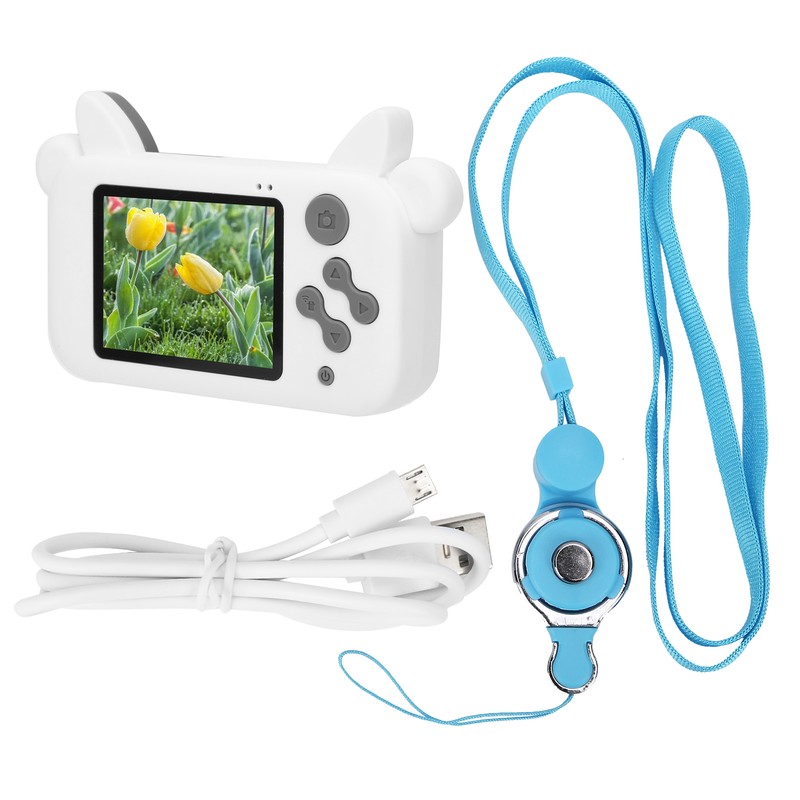 Cow Type Children's Camera Mini Cartoon Digital Camera Toy Gifts