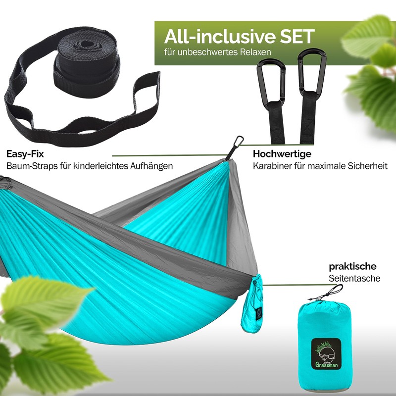 Hammock Camping - Ultralight Outdoor Hammock, Perfect Camping Gifts, Camping