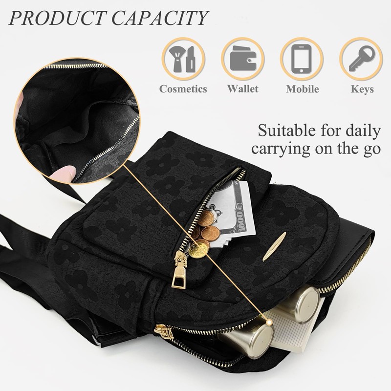 WisePoint Backpack Purse, Backpack Bag for Women and Girls, Women's