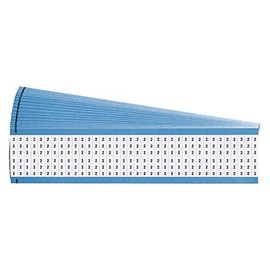 Brady WM-2-PK B-500 1.5" Length, Repositionable Vinyl Cloth Black On White Color Solid Numbers Wire Marker Card, Legend "2" (Pack Of 25)
