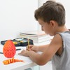 Mritrit 3D Printed Dragon Egg with Sharks, Shark Eggs Toy,