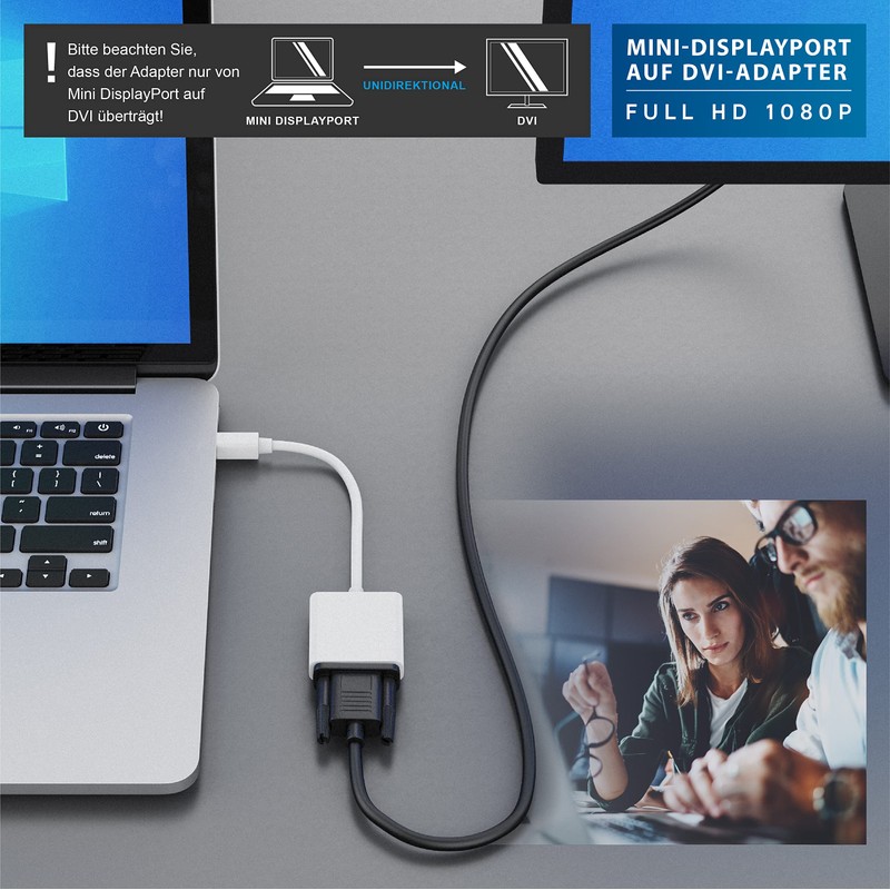 Mini DisplayPort to HDMI DVI DP Vol3
