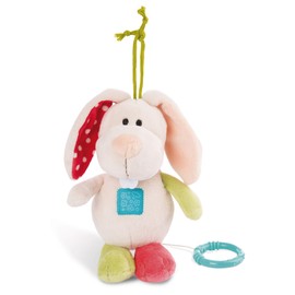 My First NICI Spieluhr Hase – Kuscheltier und Einschlafhilfe für Babys und Kleinkinder ab der Geburt – Stofftier für Jungen und Mädchen