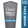Dove Men+Care Face Wash Hydrate Plus 5 oz