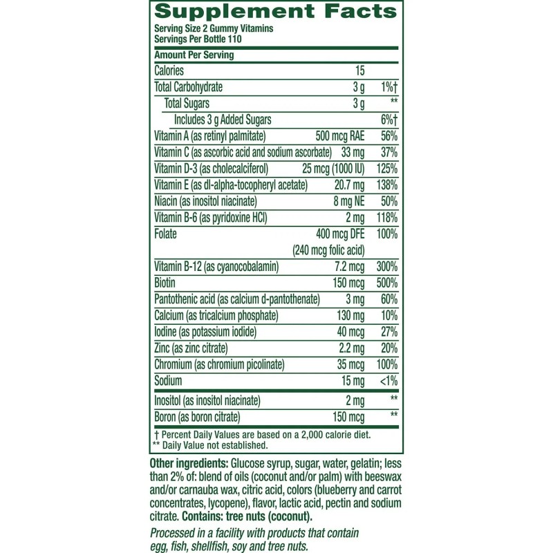 Vitafusion Women's Multivitamins Gummy Vitamins, 220 ct.