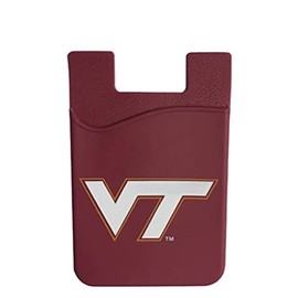 Desden Virginia Tech Solid Cell Phone Card Holder or Wallet