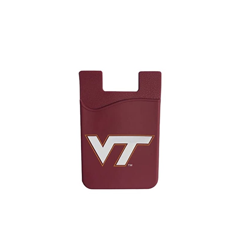 Desden Virginia Tech Solid Cell Phone Card Holder or Wallet