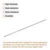 sourcing map 5mm Twist Drill Bits, High-Speed Steel Straight Shank