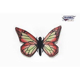 Hansa Red Butterfly Soft Toy 14cm 7103
