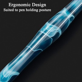 DIY Diamond Art Painting Pens for Adult,Dark Blue Curvy Pen Resin 5D Applicator Embroidery,Gem Art Jewel Wax Tool Accessories Supplies for Kid