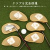 12 Pcs Golf Iron Covers Closure Golf Head Covers Microfiber