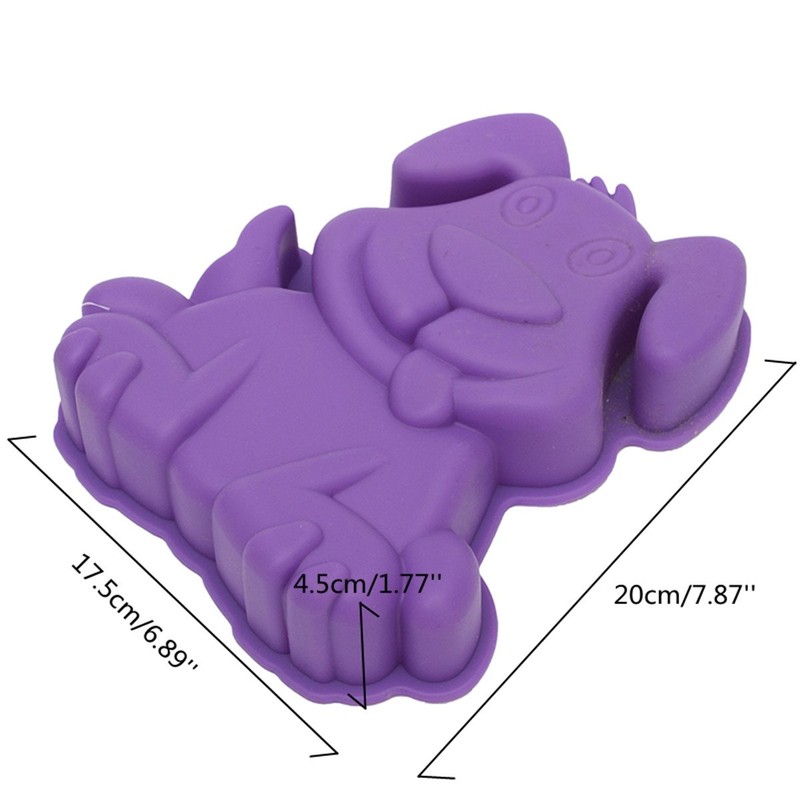 MoldFun Dog Baking Mold Dog Non-stick Silicone Pan Mold for