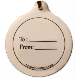 Laurie G Creations Strong Woman Mom Hero Best Friend Porcelain Ornament Christmas Strength Love