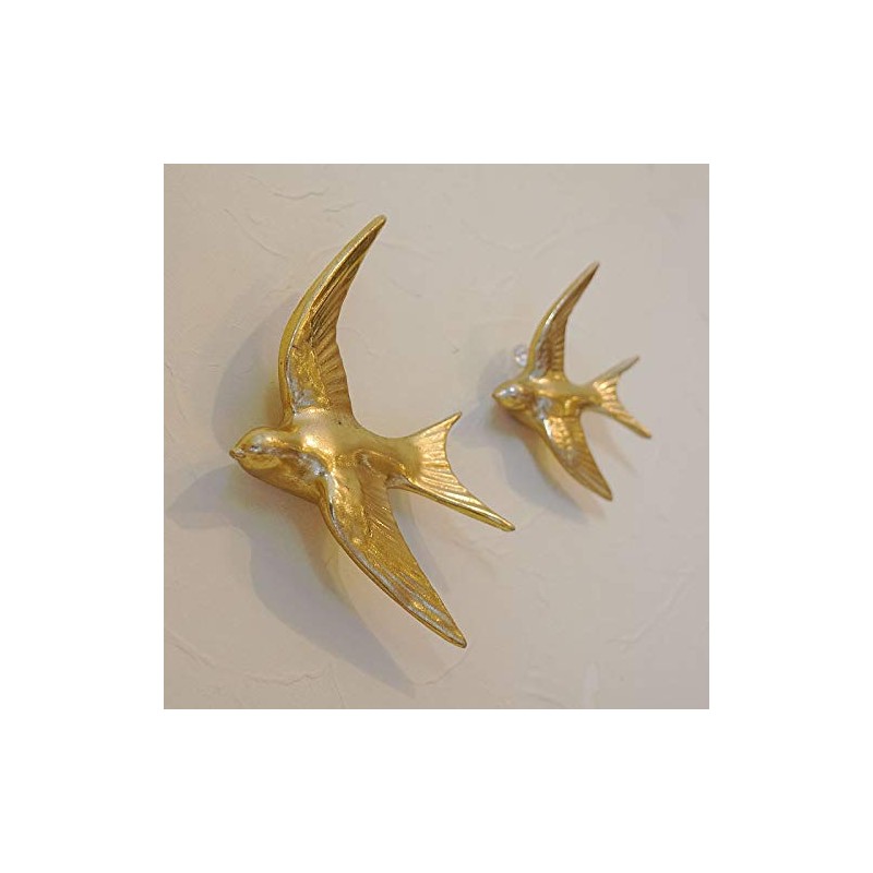 Wall Hanging Ornament, Wall Decor, Birds, Small & Large, Set