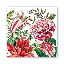 Michel Design Works Luncheon Napkins, Christmas Bouquet