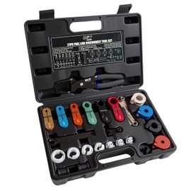 SGT 27pc Master Quick Disconnect Tool Kit, Fuel Line Disconnect Tool Set with Fuel and AC Disconnect Pliers,Fuel Line Removal Tool Set for AC Fuel Line System (Black)