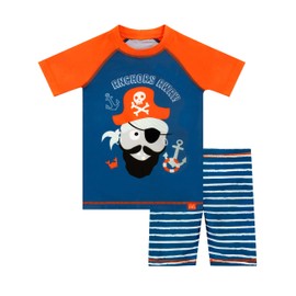 Harry Bear Boys Pirate Swim Set Blue 5-6 Years