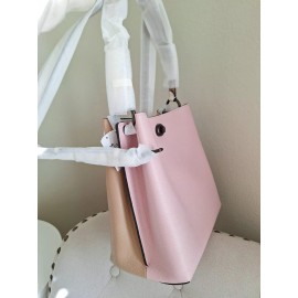 Coach NWT COACH 89102 CHARLIE BUCKET BAG Tote Hobo Handbag AURORA  Brown Beige Pink