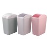 Ggbin 16 L Plastic Trash Cans with Swing Lid, Garbage