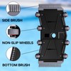 Sepetrel Heavy Duty Pool Vacuum Head with Wheels & Aluminum