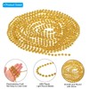 PATIKIL 6mm 16.4ft Pearl Beads Garland Diamond Bead Strand DIY