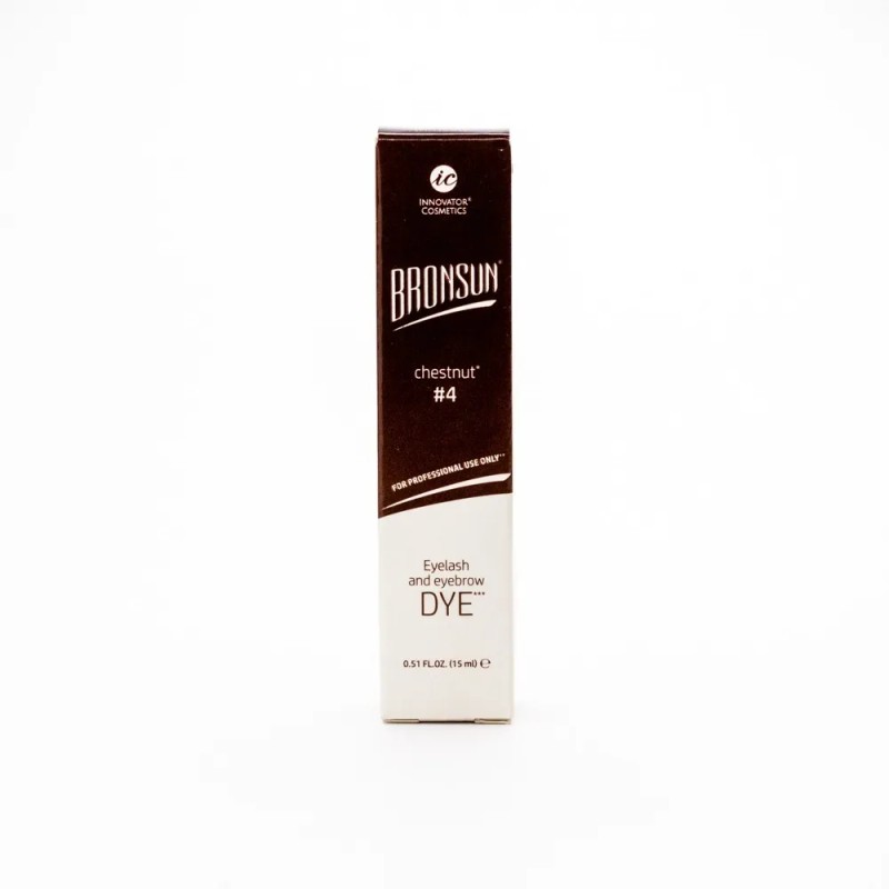Tinte En Gel Para Cejas Y Pestañas Bronsun Color Negro