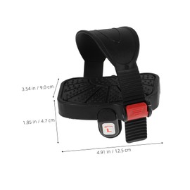 Sosoport Racing Simulation Bike Pedals Plastic PVC for Indoor Cycling Mountain Bikes Antislip Foot Platform