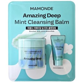 UnKnown Mamonde Amazing Deep Mint Cleansing Balm 180ml + Cleansing Foam 30ml / 마몽드 어메이징 딥 민트 클렌징 밤 180ml + 클렌징 폼 30ml