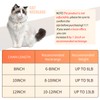 Hillban Cat Collar Diamond Chain Glitter Collar Walking Metal with