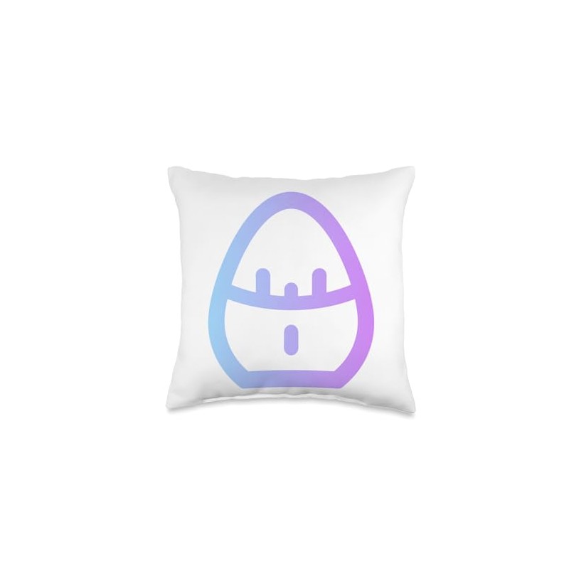 Egg Timer Eggtimer Kitchen Timer Cooking Baking Throw Pillow