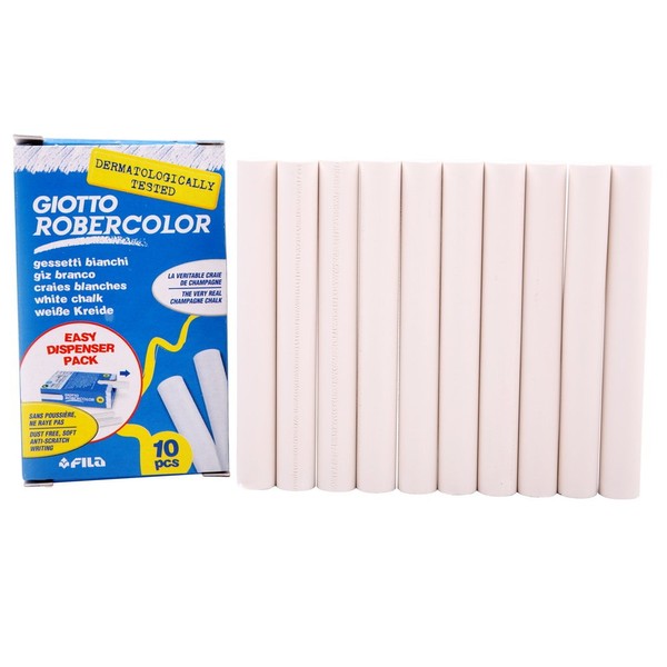 Giotto Robercolor White Pack of 10