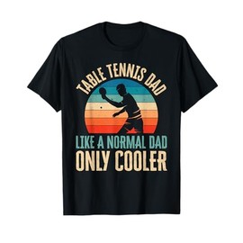 Tavolo Tennis Papà Ping Pong Giocatore Regalo Maglietta